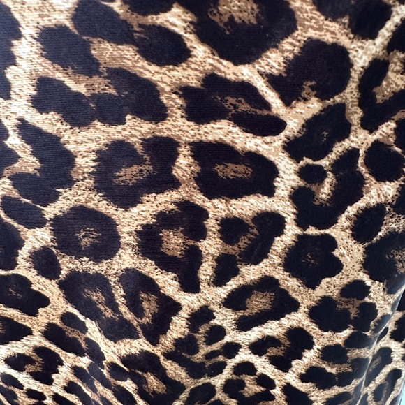 Michael Kors leopard satin silky slip dress pinup party evening worn once - Picture 6 of 9